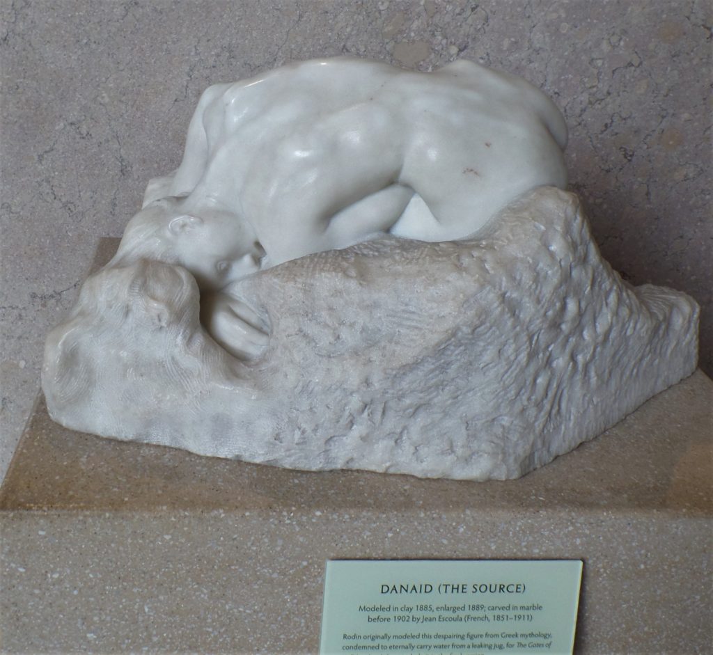 sculptor auguste rodin DeHoff Arts- copy writes apply 